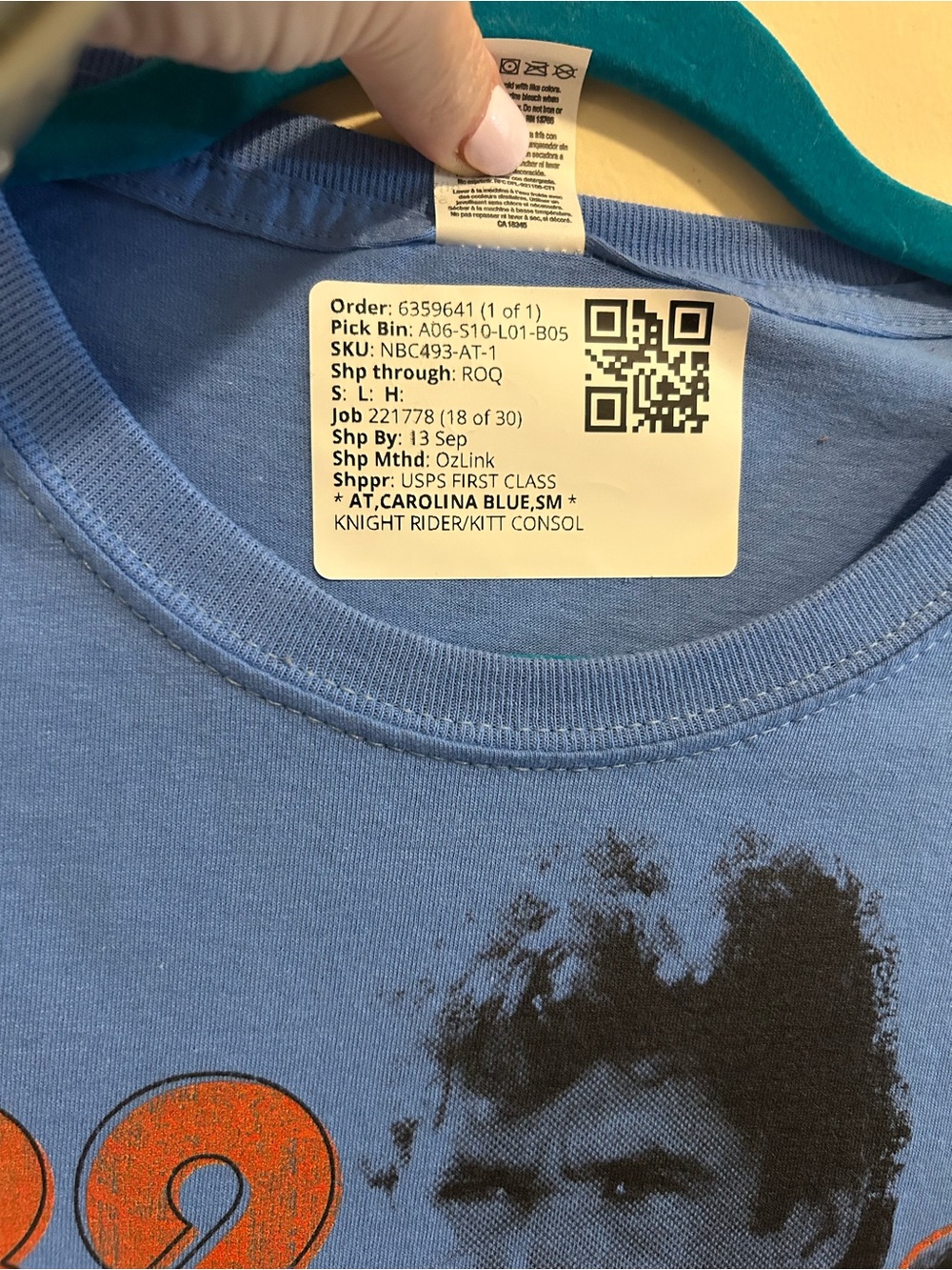 Knight Rider '82 Graphic Tee - Blue - Picture 5 of 5